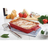 Mrs. Anderson&s Baking Rose Ceramic 9 x 13 inch Lasagna Pan